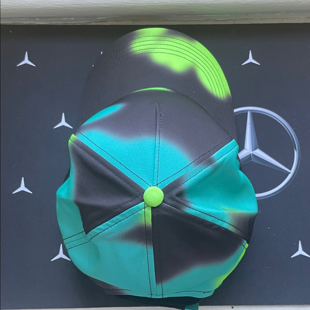 Mercedes-Benz AMG Petronas Formula One Tie-Dye Hat adjustable never worn - Picture 2 of 5